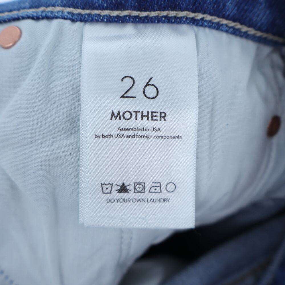 Mother Maven Ankle Jeans Blue All Your Eggs In One Basket Mid Rise Women's 26 - Picture 11 of 12